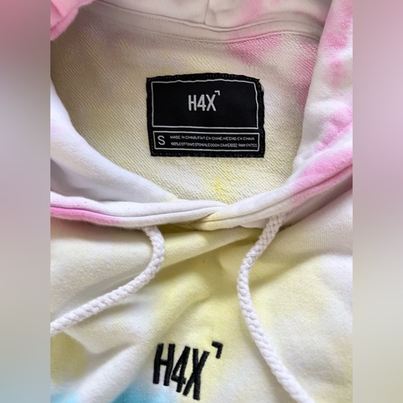 H4X gaming hoodie, tie dye - Picture 3 of 4